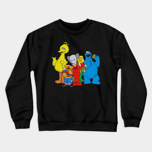 Kaws bintang 7 Crewneck Sweatshirt by endamoXXM